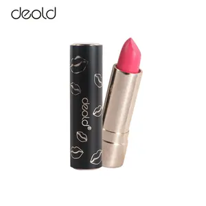 OEM ODM lipstik kosmetik Matte lipstik tabung tipis Makeup Deold Menawan Romantis ukuran reguler lipstik tahan air