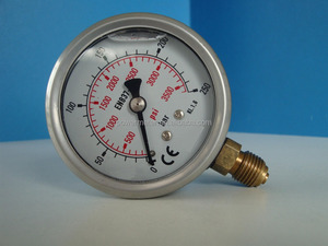 YTN60 KL1.6 सीई प्रमाणित तेल 63mm हाइड्रोलिक उच्च दबाव नापने का यंत्र 250bar - Product Image 2