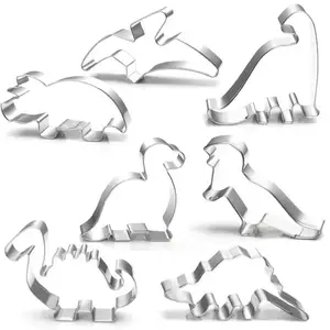 Custom stainless steel cookie mold cookie cutter dinosaur cake tools