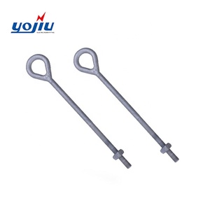 <span class=keywords><strong>Perno</strong></span> de <span class=keywords><strong>ojo</strong></span> ovalado de acero al carbono galvanizado en caliente <span class=keywords><strong>Perno</strong></span> de <span class=keywords><strong>ojo</strong></span> forjado largo <span class=keywords><strong>con</strong></span> acabado liso para accesorios de energía eléctrica - Product Image 1