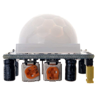 Module détecteur de mouvement infrarouge pyroélectrique PIR HC-SR501 HCSR501 réglable, carte PCB bleue