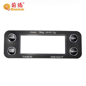 Oem dán vinyl PC <span class=keywords><strong>PMMA</strong></span> die-cut Bảng điều khiển phía trước dán nhãn in ấn 3M dính không thấm nước PVC tấm nhựa lớp phủ đồ họa - Product Image 2