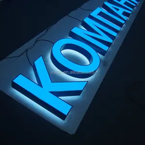 Sign Led Light Custom Made Reception Sign LED Lighting Letters Acrylic Luminous Characters