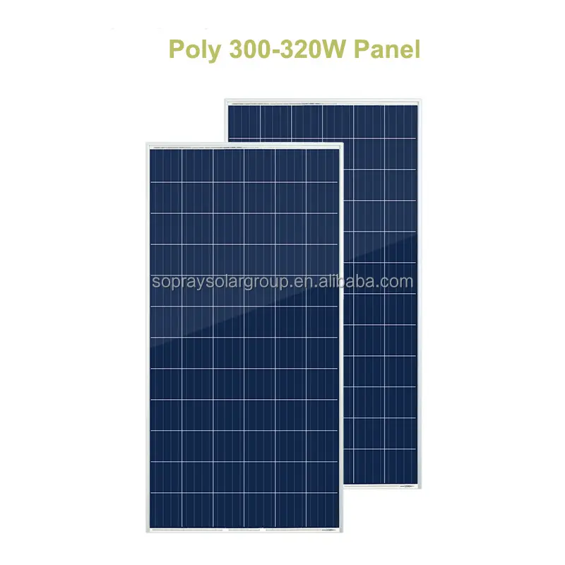 30v 200w 250w 300w वाट सौर पैनल मॉड्यूल पाली क्रिस्टल सौर पैनल