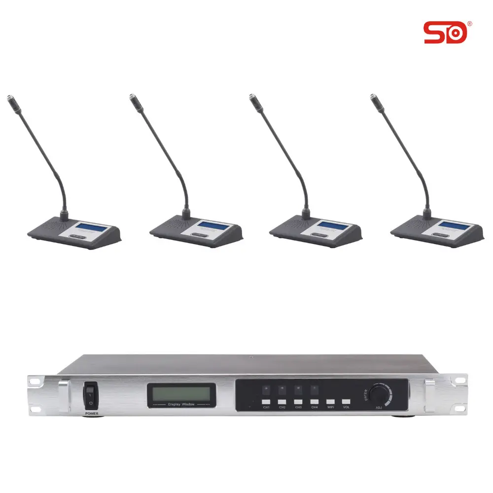 UHF wireless microphone 1-99 conference microphone system SU209 SINGDEN