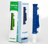 Gelsonlab HSG-269 Ensemble de 3 pompes à pipettes : 2 ml bleu, 10 ml vert, 25 ml rouge Pompe à pipette portable pour laboratoire