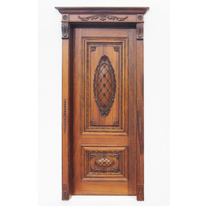 Diseño de tallado de <span class=keywords><strong>MARCO</strong></span> DE CORONA DE puertas principales talladas antiguas - Product Image 5