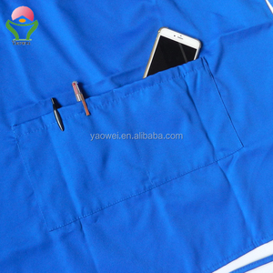 <span class=keywords><strong>Delantal</strong></span> de Cocina de Poliéster y Algodón Azul, Tipo <span class=keywords><strong>Gabardina</strong></span>, Resistente y Reutilizable, Personalizado para el Mercado Estadounidense - Product Image 6