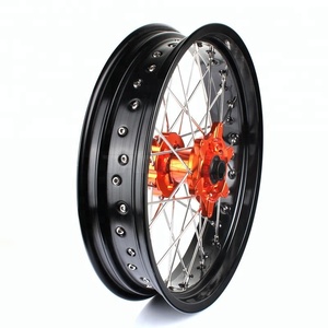 Roues à rayons de moto en aluminium motocross enduro dirt bike tout-terrain mx supermoto double sport Jante pour <span class=keywords><strong>ktm</strong></span> - Product Image 2