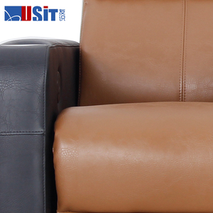 Usit UV-862A shop VIP kino 2 sitze sofa, stoff film sitze mit beleuchteten getränkehalter - Product Image 4