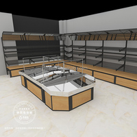 Goede Prijs Supermarkt Apparatuur Plank Display Groente En Fruit Rack Serie Groente Fruit Promotie Tafel Voor Supermarkt