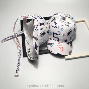 Tùy Chỉnh In Polyester Dây Đeo Dài Mũ Bóng Chày Ngoài Trời 6 Bảng Điều Chỉnh Mặt Trời Bảo Vệ Hat - Product Image 5