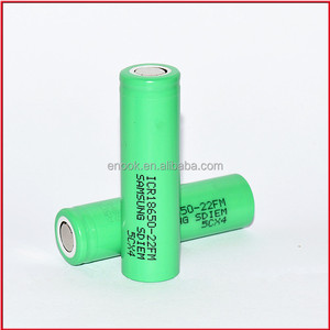 2016 Nuevo Venir Al Por Mayor enook18650 samsung 22FM cigratte Electrónico Batería con paypal recibió - Product Image 1