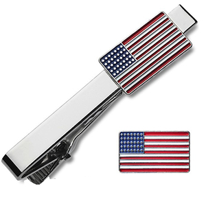 Nuevos productos de Artes y Oficios barato personalizada de esmalte suave de los hombres Clip de lazo personalizar - Product Image 4