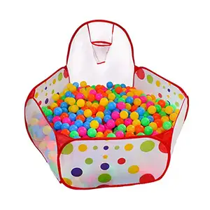 Kids Ball Pit Ball Tent Toddler Ball Pit with Basketball Hoop