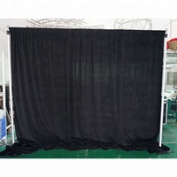 Système innovant de tuyaux et de draperies réglables pour mariage avec valise de transport