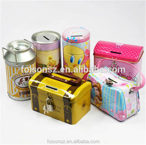 Tirelire en forme de soda en métal de haute qualité Tirelire de bonne qualité - Product Image 6