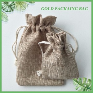 Túi rút tự nhiên chất liệu đay, khuyến mãi, tái chế và ép nổi, dùng đựng gạo Thái, quà tặng nông nghiệp, mỹ phẩm - Product Image 6