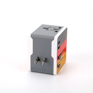 Universal <strong>Travel</strong> <strong>Adapter</strong>, <strong>Longrich</strong> All-in-one International <strong>Travel</strong> Charger with 2.4A Dual USB-----A7