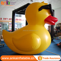 Ballon à hélium en forme d'animal populaire avec lunettes Canard gonflable pour la promotion