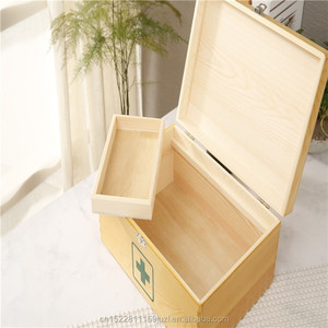 China <strong>Wooden</strong> First Aid Kit <strong>Tool</strong> Packing <strong>Box</strong> - Product Image 5