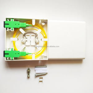 <span class=keywords><strong>Prise</strong></span> murale en Fiber <span class=keywords><strong>optique</strong></span>, 100 pièces, boîtier <span class=keywords><strong>de</strong></span> <span class=keywords><strong>Terminal</strong></span> en plastique ABS avec fixation murale - Product Image 4