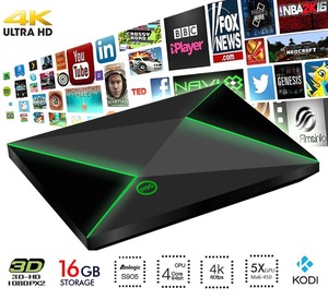 Caja de sintonizador de tv inteligente Android 6.0 4 K tv box <span class=keywords><strong>Kodi</strong></span> S905X tt 16.1 oem android tv box - Product Image 6