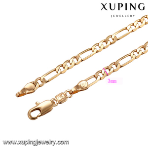 Collier indien plaqué or 18k, bijou simple <span class=keywords><strong>et</strong></span> délicat, nouveau design à la mode, 43649 - Product Image 2