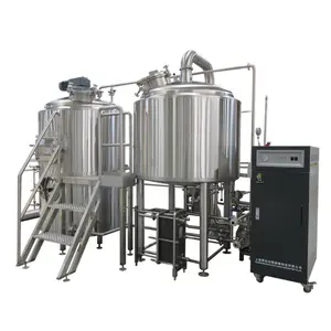 Mini fábrica de cerveja cerveja planta custo/automatizado cervejaria/alta qualidade 3bbl brew house