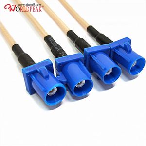 Cabo adaptador de extensão falso para sma, tipo c de plugue para sma, montagem coaxial de cabo rg316
