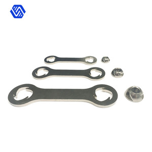 Outil de personnalisation acier nickelé <span class=keywords><strong>clé</strong></span> <span class=keywords><strong>plate</strong></span> pour pétale sécurité antivol vis/écrou - Product Image 5