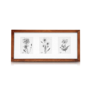 De pared personalizado foto juegos negro marco de fotos de madera. - Product Image 1