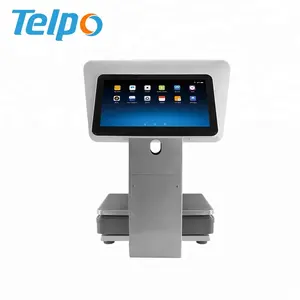 TPS655 pantalla táctil básculas PC, POS terminales de pesaje, pos máquina supermercado todo en uno