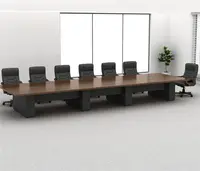 Современный деревянный большой роскошный модульный стол для конференций/стол для встреч