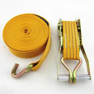 Nhiệm Vụ Nặng Nề Ratchet Tie Down Straps Với J Hook Và Keeper Ce Được Phê Duyệt