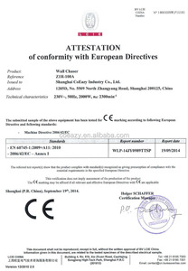 CoEazy Z1R-100A Sega Elettrica Professionale Industriale per Calcestruzzo/Tagliatrice per Muri, Scanalatrice Manuale - Product Image 5
