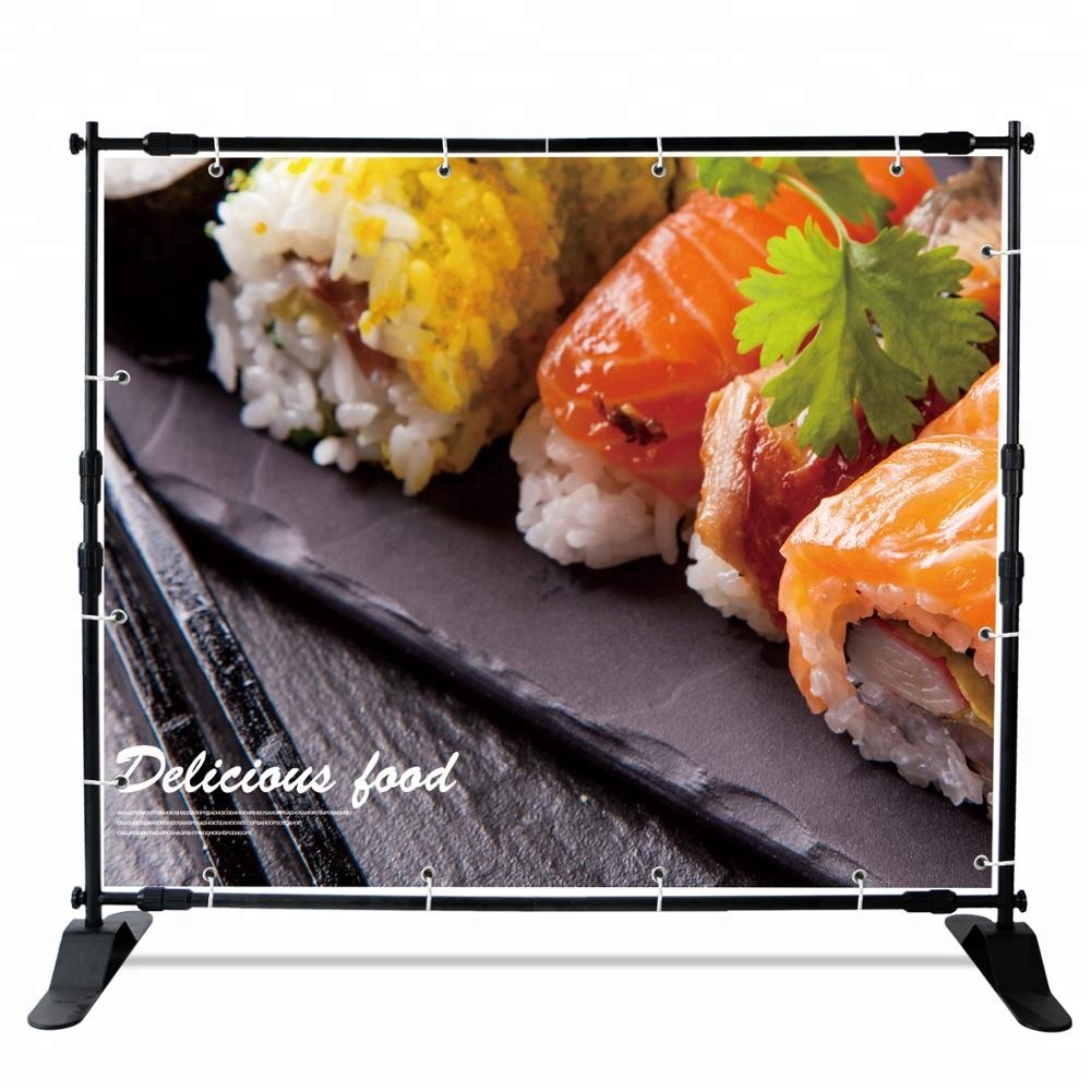 Профессиональный регулируемый портативный шаг и повторить стойка баннера для художественного оформления большой телескопической трубки для торговой выставки и Photo Booth фон для фотографий