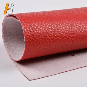 Bán Hot Durable nổi mịn in PVC rexine cuộn nhân tạo tổng hợp Faux da bọc vải cho xe ghế sofa - Product Image 1