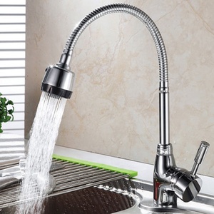 Mezclador de fregadero de cocina de agua fría y caliente <span class=keywords><strong>Grifo</strong></span> flexible <span class=keywords><strong>Grifo</strong></span> De Agua Monocomando Para Canilla Griferia Cocina - Product Image 2