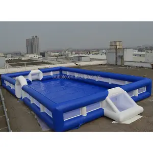 Good Price Big Inflatable Soccer Field with Free Air Blower