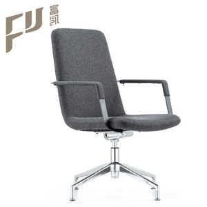 Ruang Pertemuan Modern Kulit Kursi Kantor Furniture Shunde