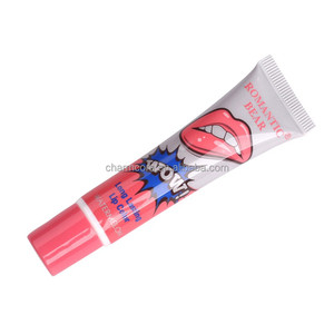 Brillo de labios a prueba de larga duración Oso de lápiz labial tatuaje magia Peel de labio líquido vaya tinte brillo de labios paquete Labiales - Product Image 4