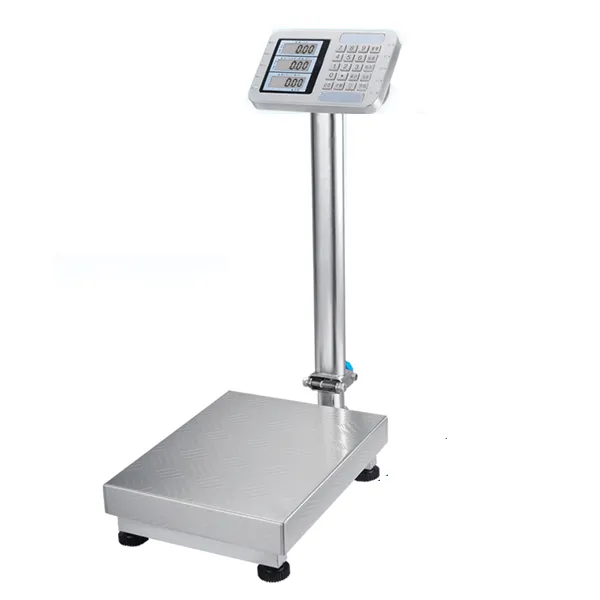 Platform Stainless Steel Scale Rated 150kg Waterproof Load Cell AC Cord Power Cable Charger 32*42cm Table Size 20g Precision
