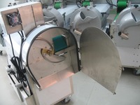 Máquina cortadora de verduras eléctrica para apio, espinaca, repollo, fruta, patata, cuchillo de alta eficiencia de 220V, Motor de 220V