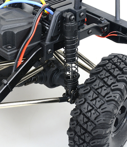 <span class=keywords><strong>EX86100</strong></span> V2 RTR voiture 1/10 2.4G 4WD rallye Rc voiture métal 4X4 camionnette Rock Crawler - Product Image 2