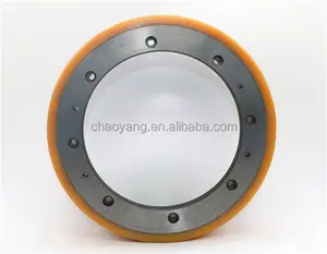 PU Diving Wheel Used For Nobift/Xilin/Linde Electric Forklift Truck With Steel Core