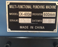 Machine de perforation de fichier papier prix d'usine en Chine