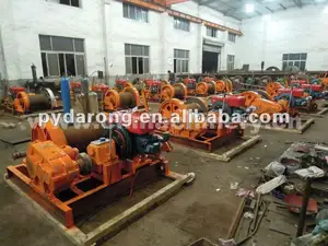 Mining Hoist Winch 3T Diesel Engine Lifting Hoist Winch For Mining