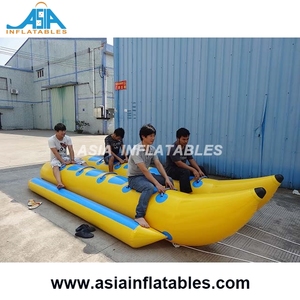 Bateau gonflable tractable pour 10 personnes, type banane aquatique, flyfish, ski tube, pour la <span class=keywords><strong>plage</strong></span>, jet ski - Product Image 3