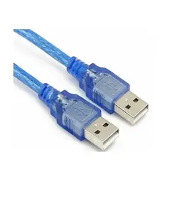 Stok dasar kabel Data ekstensi USB kabel transfer daya USB 2.0 AM kabel transfer Data warna biru